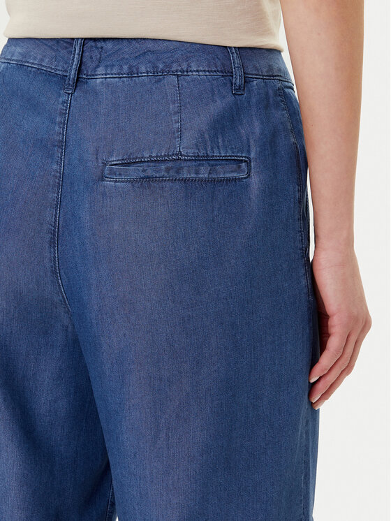 United Colors Of Benetton United Colors Of Benetton Bermudu šorti 4KHND9020 Zils Relaxed Fit