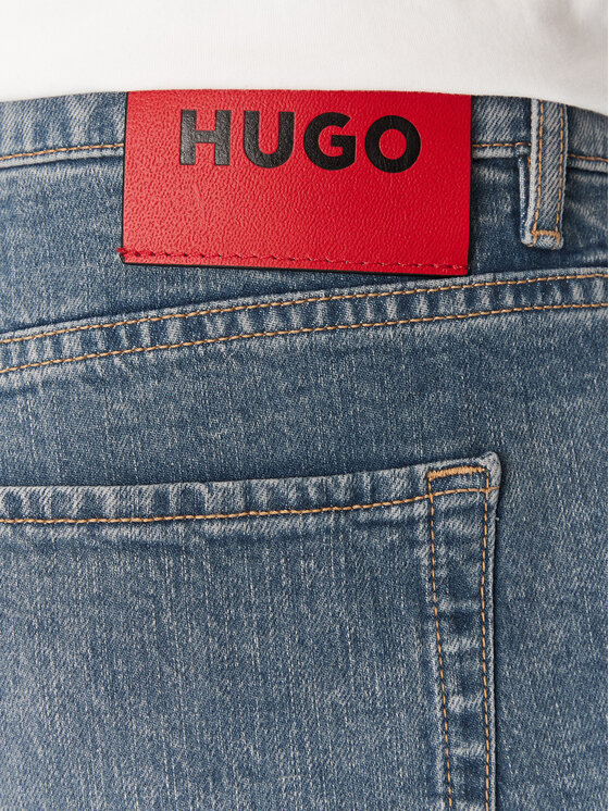 HUGO HUGO Jeans 50537705 Blau Tapered Fit