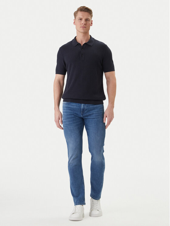 BOSS BOSS Farmer P-Delaware 50555220 Sötétkék Slim Fit