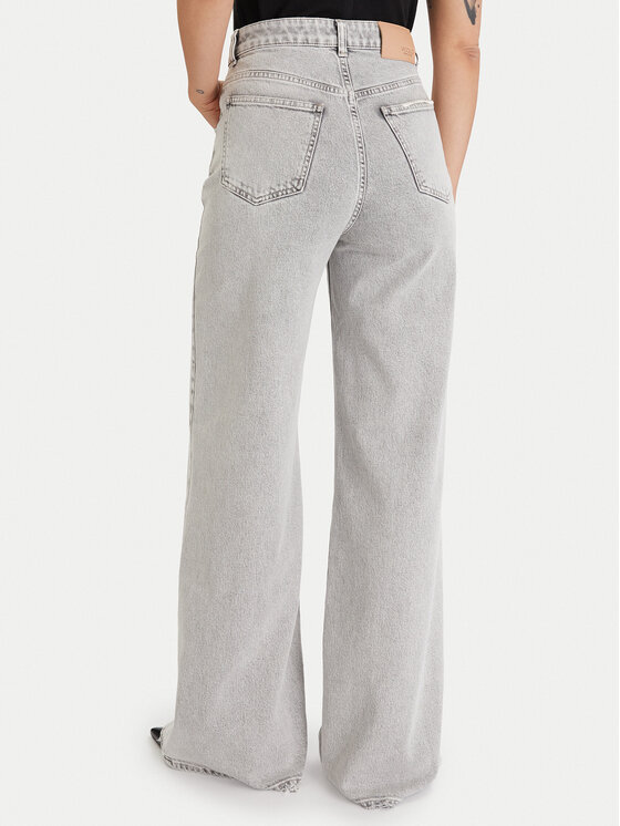 ViCOLO ViCOLO Jeansy DF5127 Szary Wide Fit