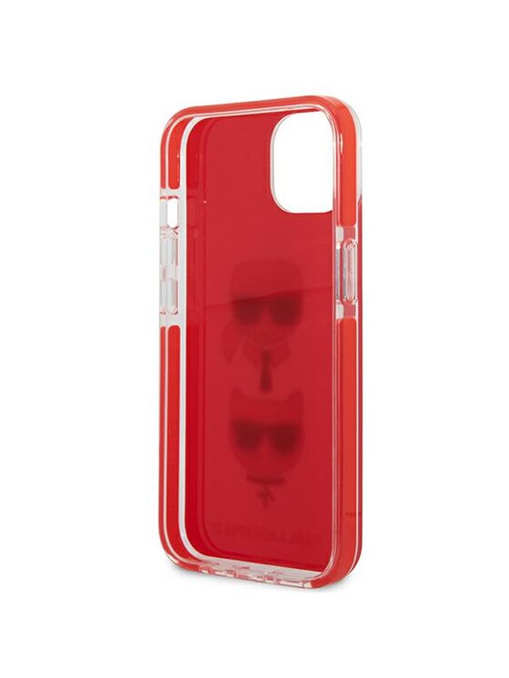 KARL LAGERFELD KARL LAGERFELD Etui na telefon iPhone 13 Mini Czerwony