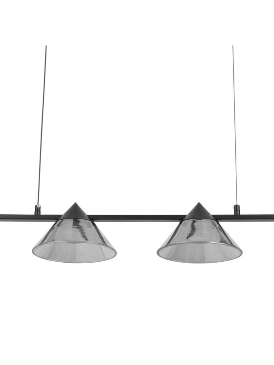 MIAhome MIAhome Lampa wisząca BLAKE 120 cm Czarny