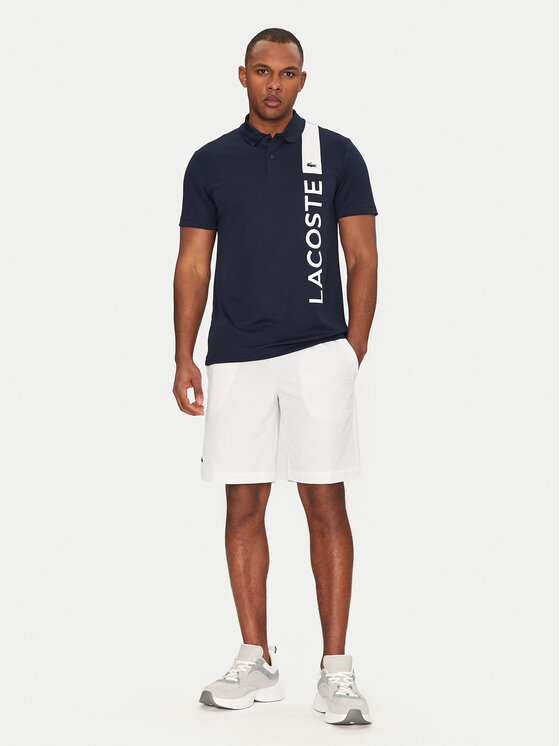 Lacoste Lacoste Tenisové šortky GH7452 Bílá Regular Fit