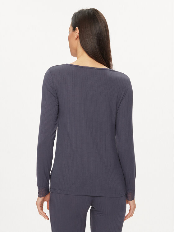 Femilet by Chantelle Femilet by Chantelle Maglietta del pigiama Laurel FNAEJ0 Blu scuro Regular Fit