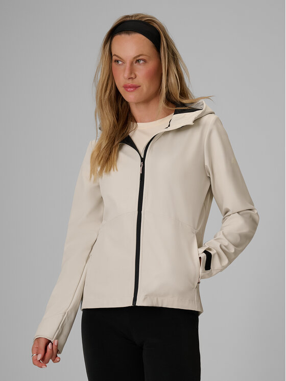 4F 4F Kurtka przejściowa URBAN COMMUTER Biały Regular Fit