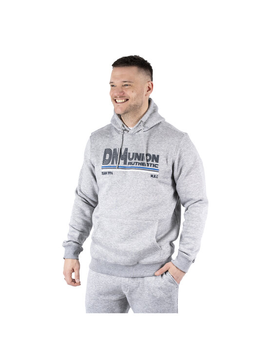 Marcus Marcus Felpa Colin H - 04 Print Grigio Regular Fit