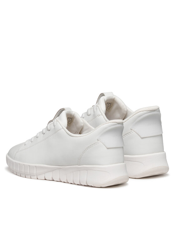 Geox Geox Sneakersy D Flextride Plus D567SA 09B15 C1000 Bílá