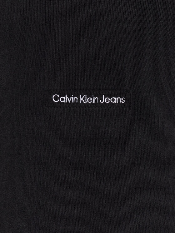 Calvin Klein Jeans Calvin Klein Jeans Πουλόβερ J30J322859 Μαύρο Regular Fit