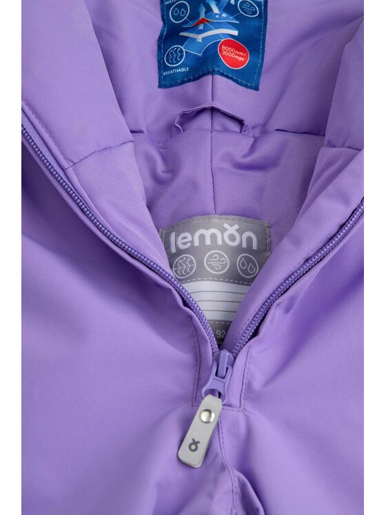 Lemon Explore Lemon Explore Spodnie narciarskie ZL6119201OSG-016 Fioletowy Regular Fit