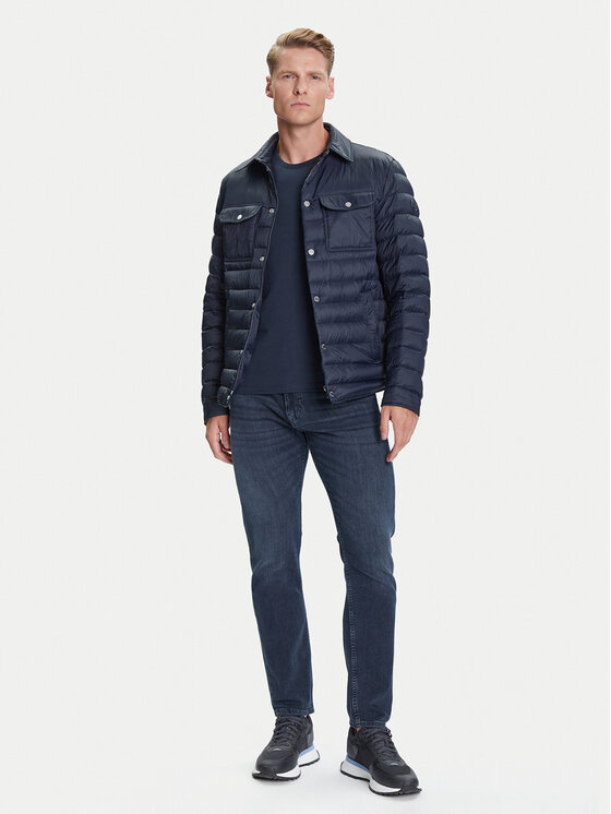 BOSS BOSS Kurtka przejściowa H-Dahanso 50540456 Granatowy Regular Fit