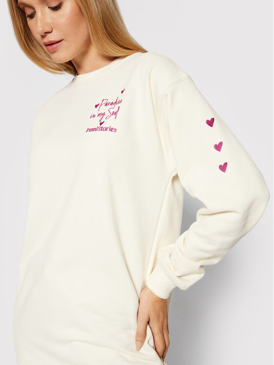 Felpa Lavi Beige Relaxed Fit