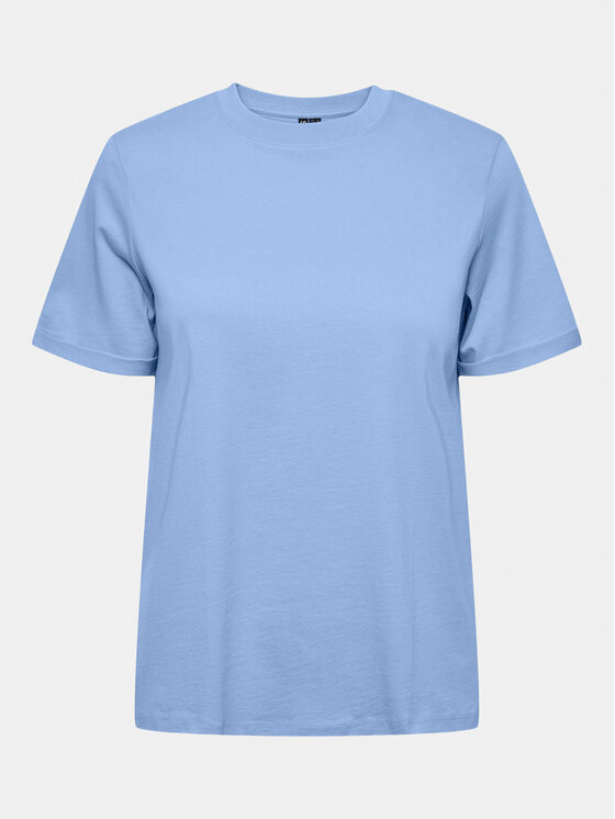 Pieces Tricou Ria 17086970 Albastru Regular Fit