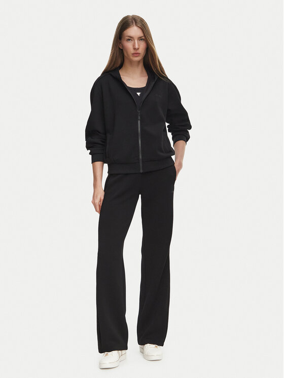 Guess Guess Spodnie dresowe V6BB20 K6366 Czarny Regular Fit