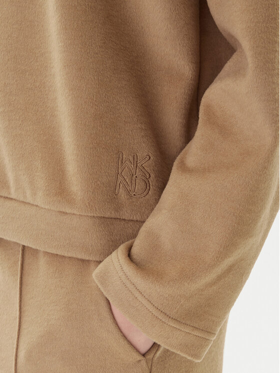 Weekend Max Mara Weekend Max Mara Felpa Oscuri 2525926012 Beige Regular Fit