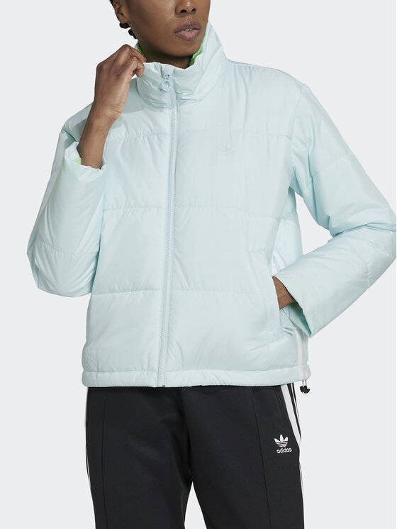 adidas adidas Prehodna jakna HK5255 Svetlo modra Regular Fit