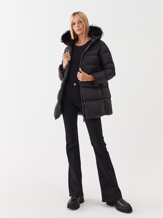 Hetregó Hetregó Μπουφάν πουπουλένιο Hanna 8M602F 22WD02 Μαύρο Regular Fit