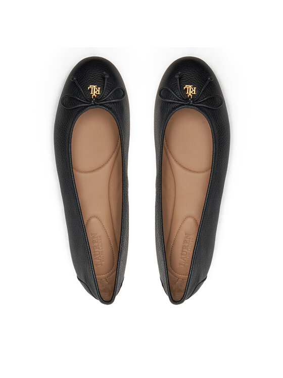 LAUREN RALPH LAUREN Lauren Ralph Lauren Baleriny 802942766001 Czarny