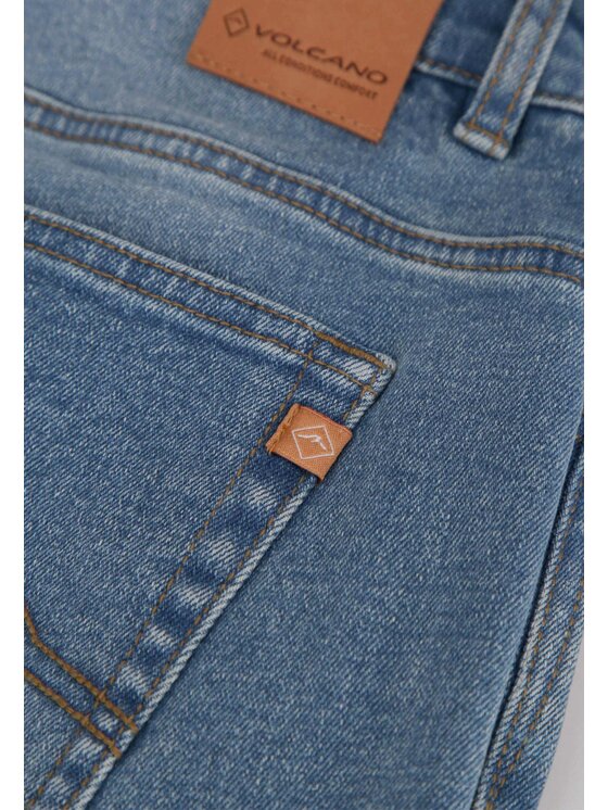 Volcano Volcano Jeansy D-DEXTER 53 Niebieski Slim Fit