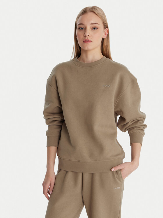 Guess Guess Суитшърт V6RQ13 K9V31 Бежов Regular Fit