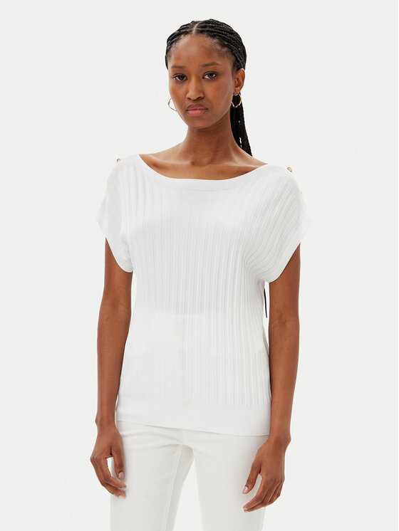 MET MET Blúz M10 242MG Fehér Regular Fit