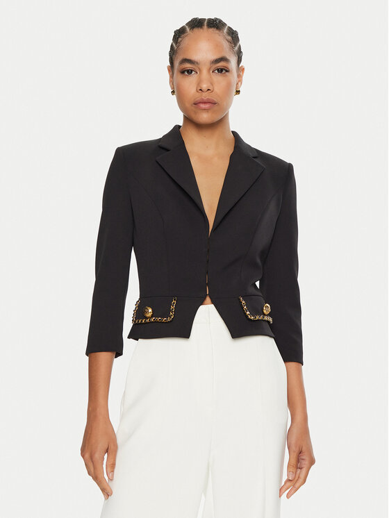 Elisabetta Franchi Elisabetta Franchi Sako GI-T85-46E2 Čierna Regular Fit