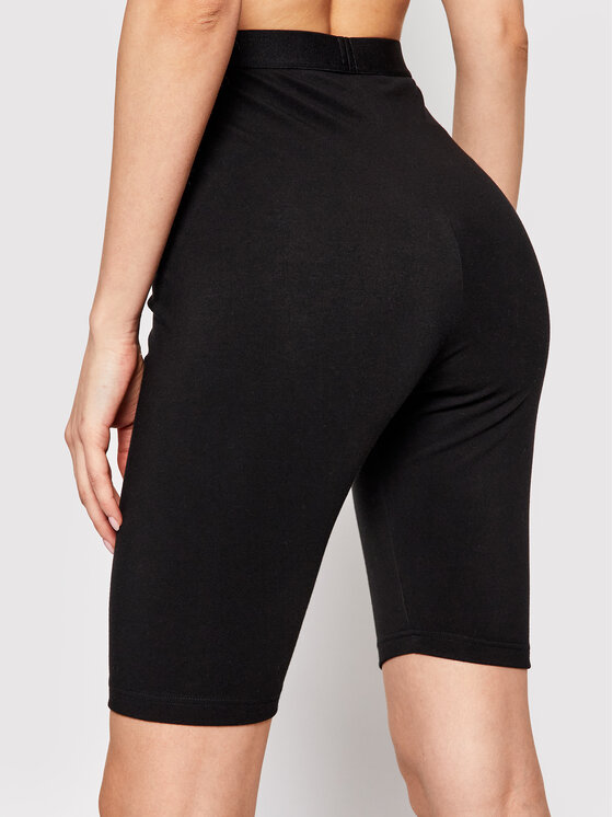 Pantaloncini sportivi D8N603540 Nero Slim Fit