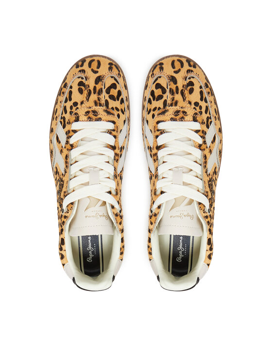 Pepe Jeans Pepe Jeans Sneakersy Ball Top W PLS00035 Beżowy
