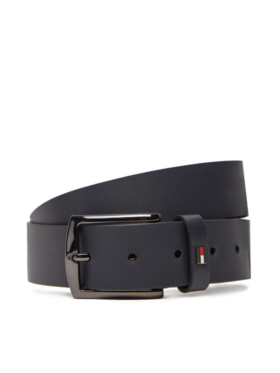 Tommy Hilfiger Tommy Hilfiger Pánský pásek Denton 3.5 Ext AM0AM13536 Tmavomodrá