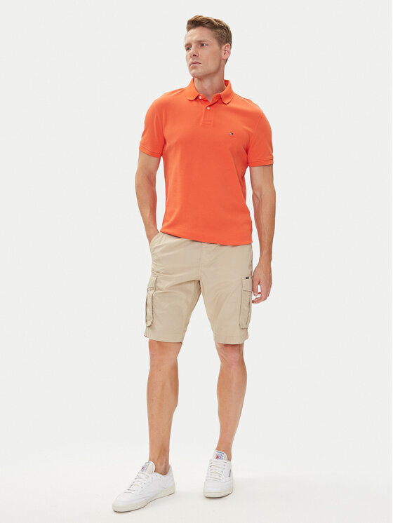 Petrol Industries Petrol Industries Stoffshorts M-1050-SHO600 Beige Cargo Fit