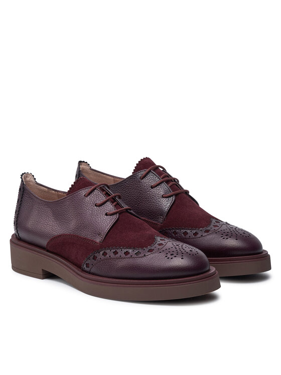 Hispanitas Hispanitas Halbschuhe Cervo-I24 HI243519 Dunkelrot