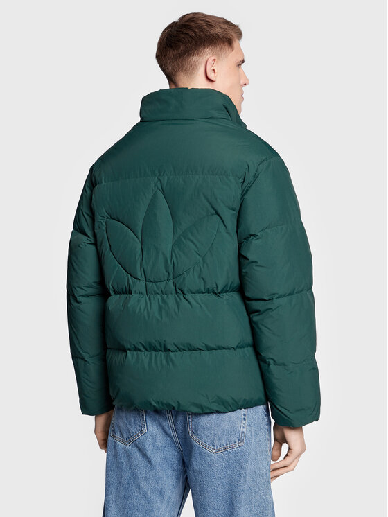 adidas adidas Geacă din puf Down Puffer Jacket HL9199 Verde Regular Fit