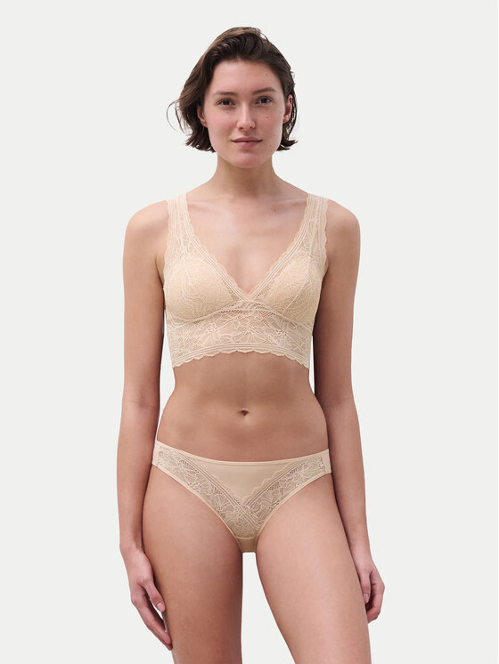 Chantelle Chantelle Klasične spodnje hlačke Floral Touch C94230 Bež
