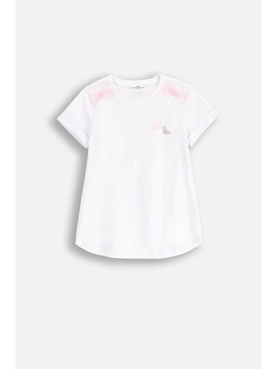 Coccodrillo Coccodrillo T-Shirt WC5143202DGK-001 Biały Regular Fit
