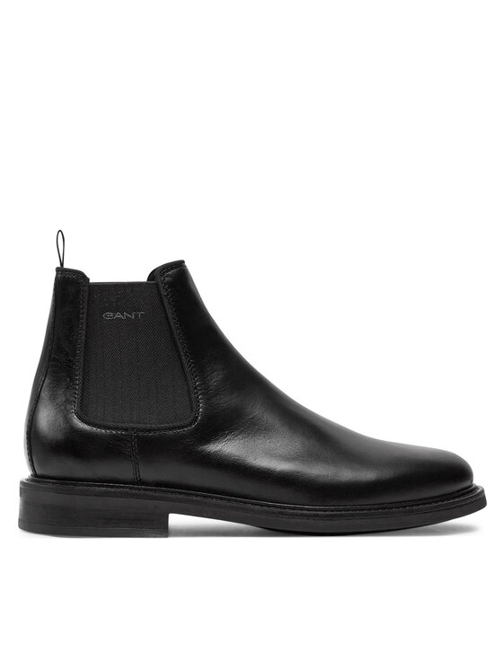 Gant Gant Kotníková obuv s elastickým prvkem 29651757 Černá
