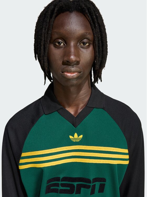 adidas adidas Polo 159288 Zielony ciemny Regular Fit