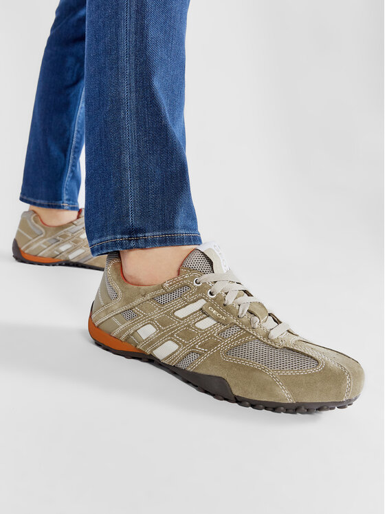 Geox Geox Īsi apavi U Snake K U4207K 02214 C0845 Bēšs