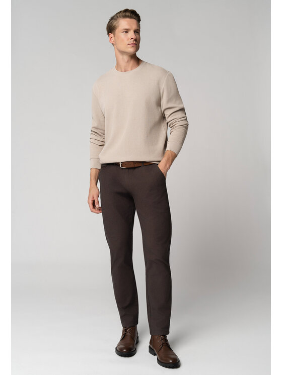 Volcano Volcano Bluza B-TONE Beżowy Regular Fit