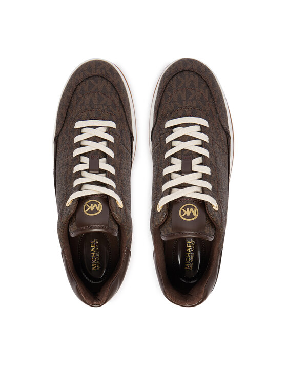 MICHAEL Michael Kors MICHAEL Michael Kors Tenisice Hayes 43S5HYFS2B Smeđa