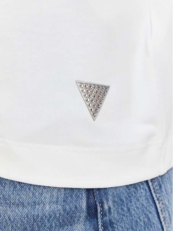 Guess Guess T-shirt W6YP58 K5233 Bijela Relaxed Fit