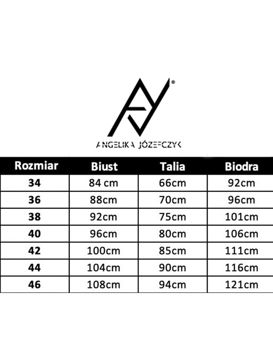 Angelika Józefczyk Angelika Józefczyk Sukienka wieczorowa Zwiewna suknia Lerena Czerwony A-Line Fit