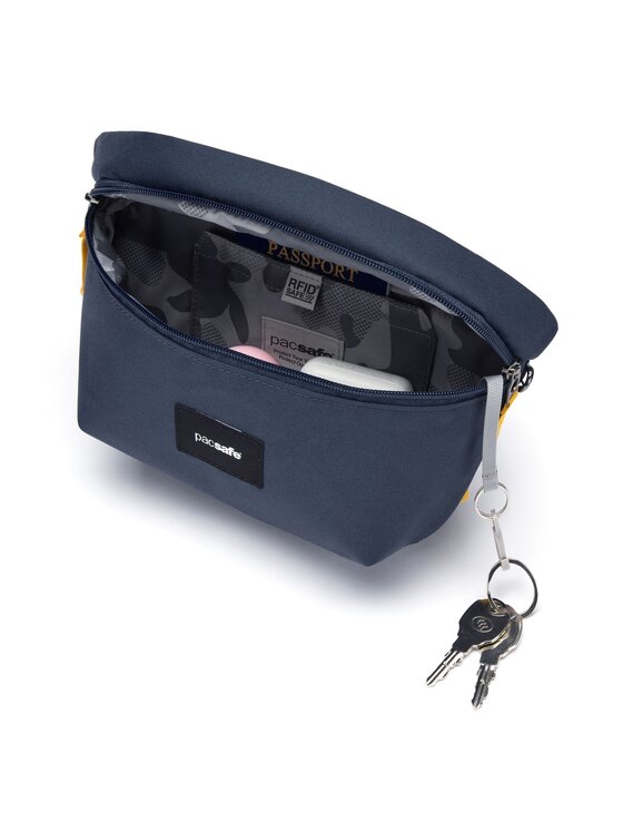 Pacsafe Pacsafe Saszetka nerka 265628 Błękitny