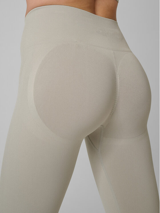 4F 4F Legginsy MULTI ACTIVE Kremowy Slim Fit