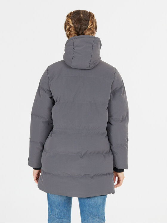 Weather Report Weather Report Зимно яке Silky WR234027 Сив Regular Fit