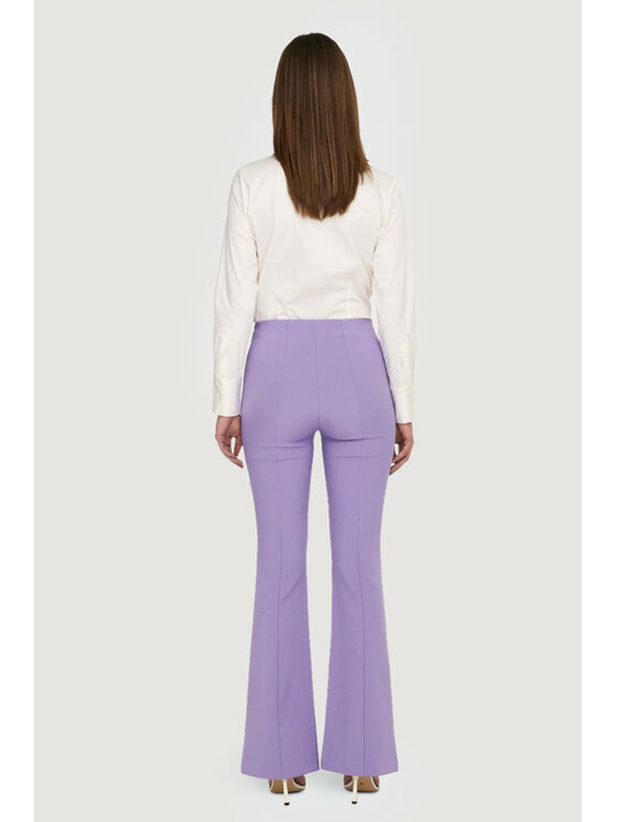 ONLY ONLY Pantaloni da donna ONLASTRID LIFE HW FLARE PIN CC TLR Viola Flare Fit