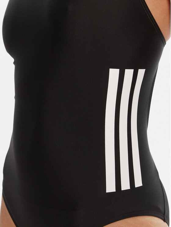 adidas adidas Kupaći kostim 3-Stripes JN8119 Crna Slim Fit