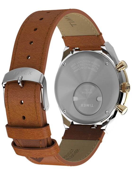 Timex Timex Zegarek TW2W64400 Brązowy
