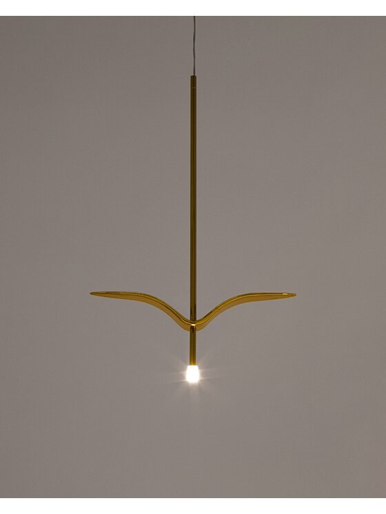 MIAhome MIAhome Lampa wisząca GAVI A złota Złoty