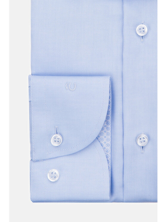 Lancerto Lancerto Koszula Cameron KO051121000021 Błękitny Slim Fit