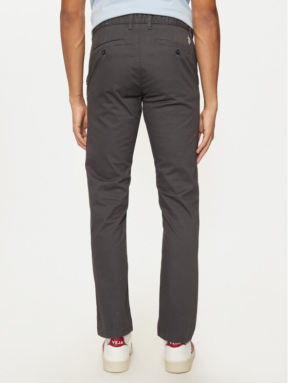 U.S. Polo Assn. U.S. Polo Assn. Chino kalhoty MUP3346 Šedá Slim Fit