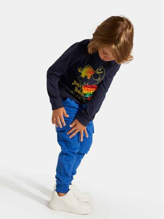 Coccodrillo Coccodrillo Jogginghose ZC4120201DBK Blau Slim Fit